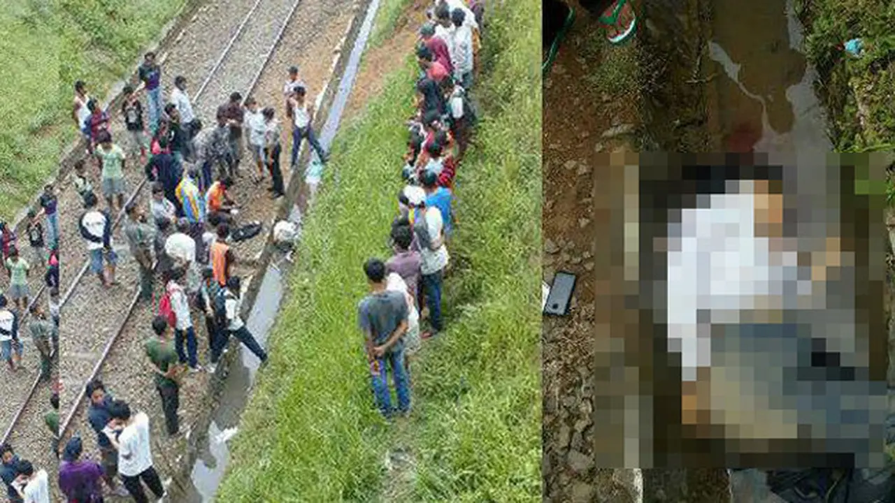 Tragis, Keasyikan Selfie Gadis Banten Ini Tersambar Kereta Api