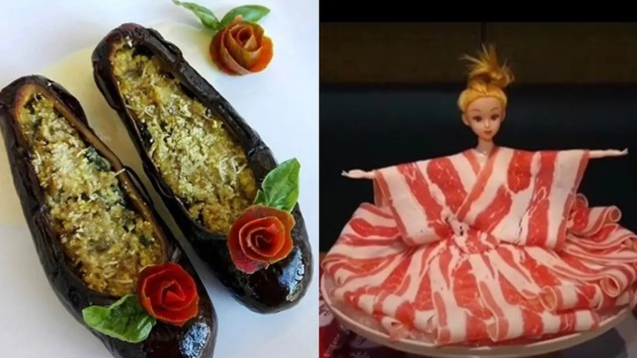 7 Potret Cara Penyajian Makanan Nyeleneh Ini Bikin Enggak Jadi Laper