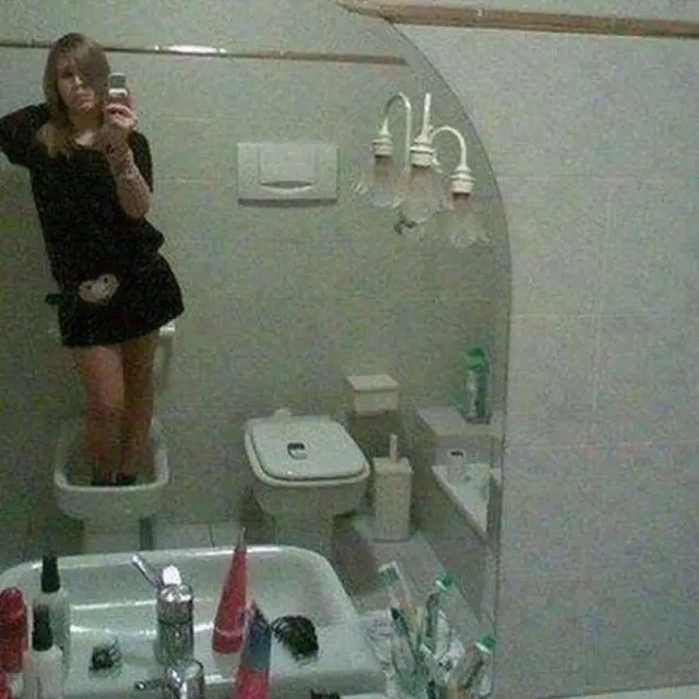 selfie nyeleneh (foto: Imgur/brightside)