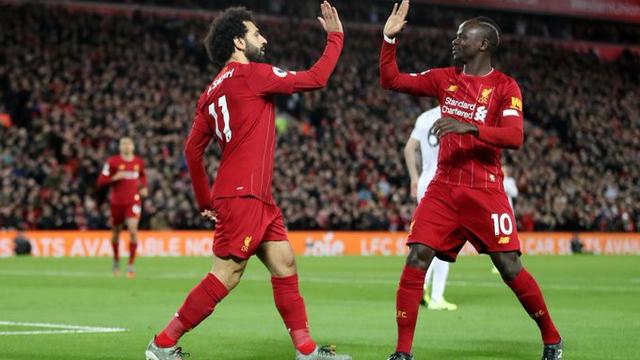 Mohamed Salah dan Sadio Mane