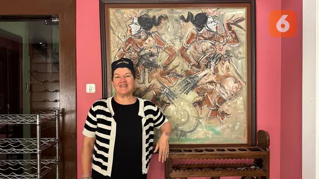 Chef Stefania Vigone, owner restoran MammaRosy, yang berpartisipasi dalam pekan Kuliner Italia di Dunia Edisi ke-9. (Liputan6.com/Benedikta Miranti)