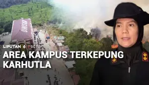 Area Kampus di Kalsel Terkepung Karhutla