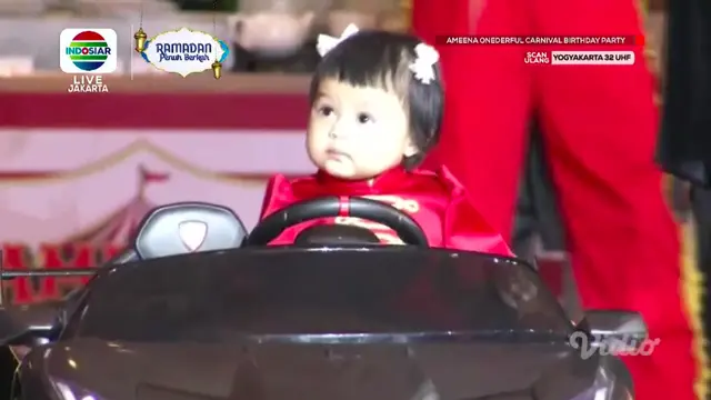 Atta Halilintar Beri Persembahan Khusus untuk Sang Putri, Lakukan Pertunjukan Sulap di Ulang Tahun Ameena. (vidio.com/indosiar)