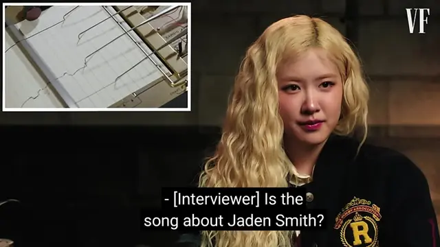 Sebut Teman Baik, Rose BLACKPINK Konfirmasi Lagu Toxic Till The End Bukan tentang Jaden Smith (YouTube/Vanity Fair).