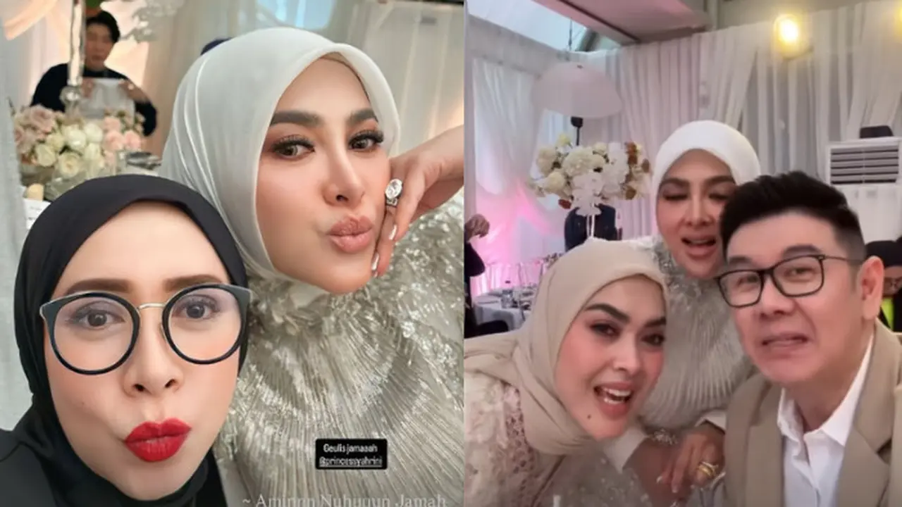 Cincin Syahrini terkenal mewah (Foto: Dok. Melly Goeslaw dan Syahrini)