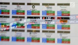 Layar pergerakan Indeks Harga Saham Gabungan (IHSG) di BEI, Jakarta, Rabu (16/5). Sejak pagi IHSG terjebak di zona merah. (Liputan6.com/Angga Yuniar)