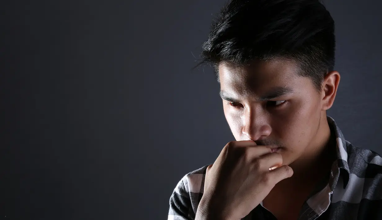 Bang Glenn Alinskie sedang mikirin neng Chelsea Olivia? (Fathan Rangkuti/bintang.com)