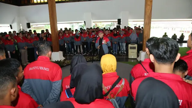 Suntikan Semangat Bupati Anas untuk 370 Atlet Banyuwangi di Porprov VI Jatim 2019