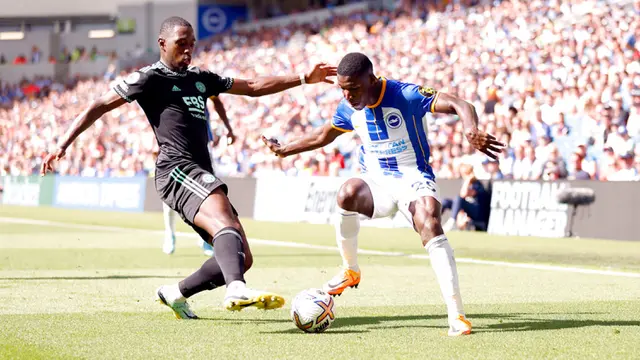 Hujan Gol, Brighton Benamkan Leicester City ke Dasar Klasemen Liga Inggris