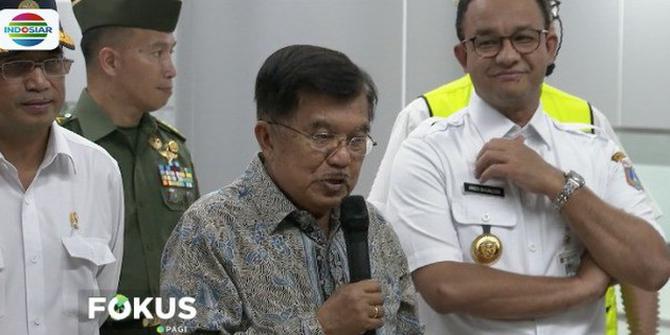 Perasaan Wapres JK Usai Uji Coba MRT Jakarta
