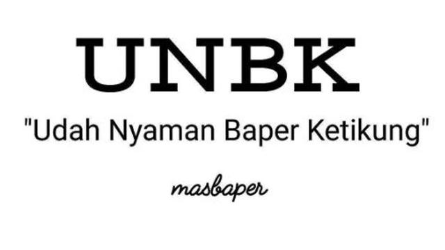 Meme Singkatan Unbk 2018 Bikin Pelajar Baper Dan Gagal Fokus