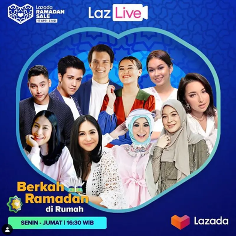 Ceriakan Ramadan 2020, Lazada Hadirkan Shoppertainment 5000 Jam Penuh Hiburan