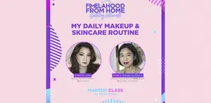 Keseruan Fimelahood From Home Getting Intimate | My Daily Makeup & Skincare Routine