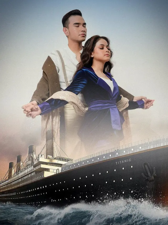Gaya Pemotretan Putri D'Academy 4 dan Hari LIDA Dengan Tema Titanic. (Sumber: Instagram/@aldosinarta)