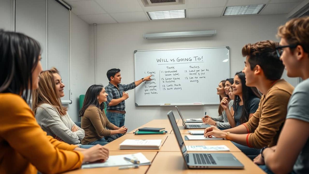 perbedaan will dan going to