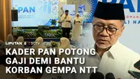 Kader PAN Potong Gaji untuk Bantu Korban Gempa