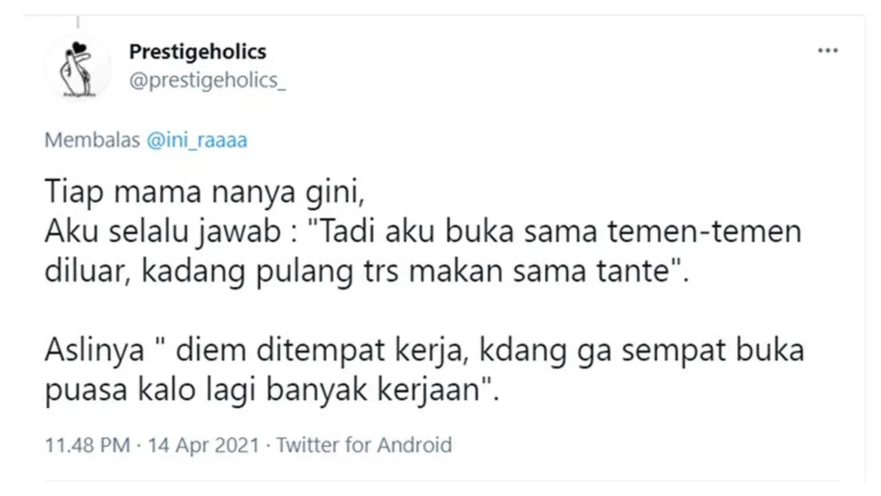 6 Jawaban Anak Rantau saat Ditanya Menu Buka Puasa Oleh Ibunda Ini Bikin Senyum