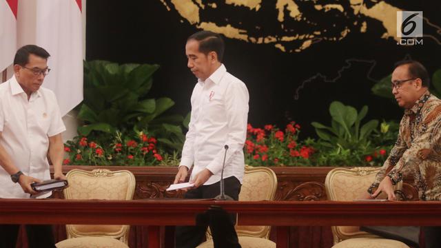 Presiden Jokowi Beri Keterangan Terkait Revisi UU KPK