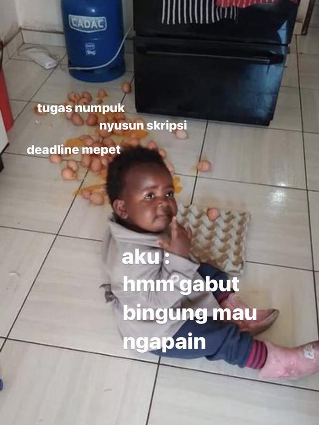 6 Meme Kondisi Mahasiswa Sedang Skripsi Ini Bikin Senyum Tipis