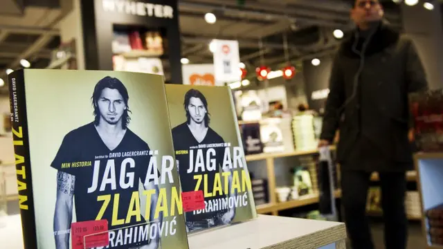 Ilustrasi Buku Zlatan Ibrahimovic