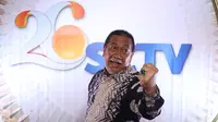 Wakil Gubernur Jawa Barat, Deddy Mizwar hadir di Malam Puncak HUT 26 SCTV (Foto: Liputan6.com/ Herman Zakharia)