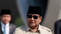 Sebelumnya, Presiden Prabowo menghadiri dan menyaksikan penandatanganan dokumen kesepakatan perdamaian Gaza di Sharm El-Sheikh, Mesir. (YASUYOSHI CHIBA/AFP)