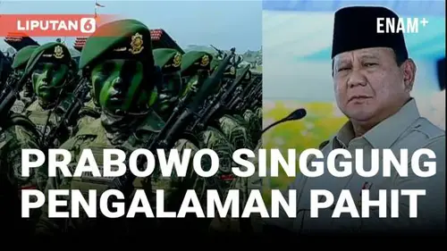 VIDEO: Presiden Prabowo Singgung Pengalaman Pahit Indonesia