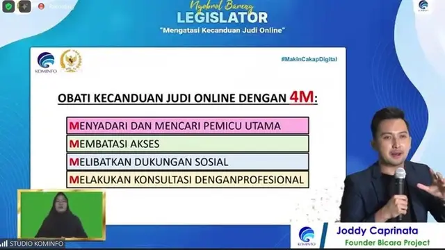 Founder Bicara Project, Joddy Caprinata