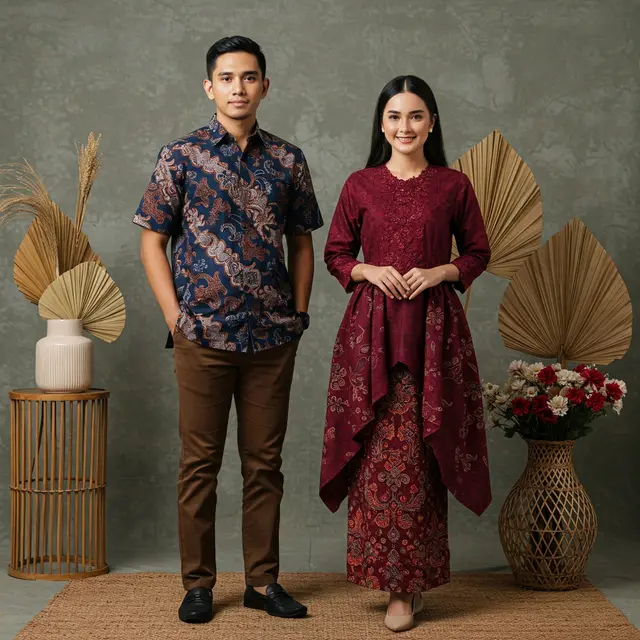 10 Model Baju Couple Keluarga Modern Terbaru 2025