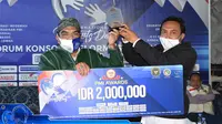 Kamaluddin (25), seorang sopir rumahan, asal Garut, Jawa Barat, berhasil meraih penghargaan ‘“Pekerja Migran Indonesia (PMI) Awards” dalam ajang penghargaan International Migrants Day (IMD) atau Hari Migran Sedunia. (Liputan6.com)