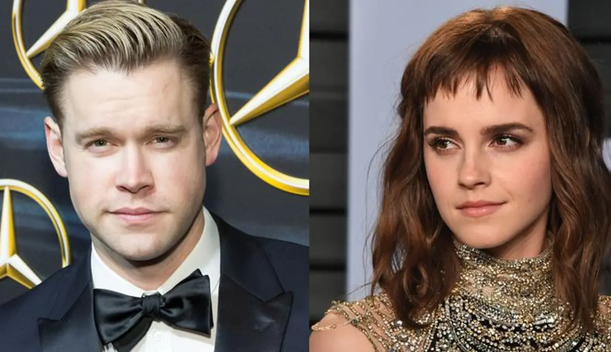 Emma Watson dan Chord Overstreet bahkan terlihat di konser Nathaniel Rateliff & The Night Sweats yag digelar Februari lalu. (Elle/Getty Images)