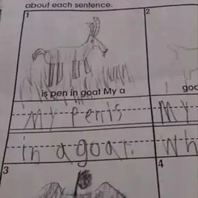 6 Jawaban Murid Pakai Gambar di Soal Bahasa Inggris Ini Bikin Tepuk Jidat