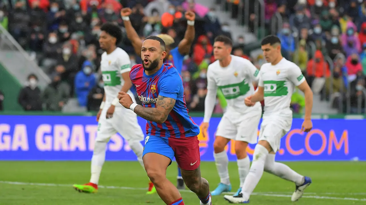 Memphis Depay - Barcelona - Liga Spanyol - 6 Maret 2022