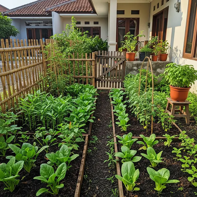 Tips Kebun Sayur Mini agar Panen Setiap Minggu, Wujudkan Dapur Hijau