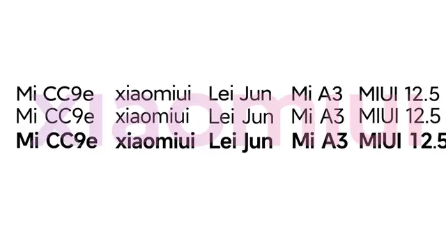 Mi Sans font di MIUI 13