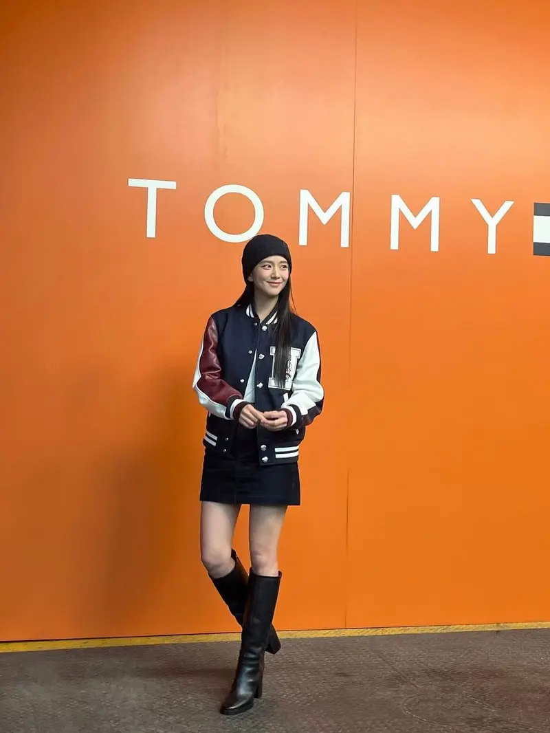 Jisoo BLACKPINK di acara Tommy Hilfiger (Instagram/@sooyaaa__)