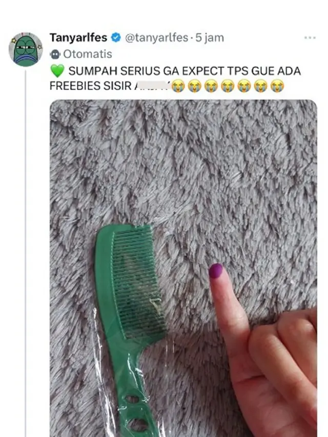 8 Cerita Kocak Netizen saat Nyoblos di TPS Ini Bikin Tepuk Jidat