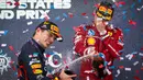 Kemenangan pada Grand Prix Amerika Serikat menunjukkan dominasi Max Verstappen di ajang Formula 1 musim 2025. (Jim WATSON/AFP)