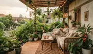 Cara Membuat Teras Terlihat seperti Area Lounge Hotel, Cocok untuk Introvert