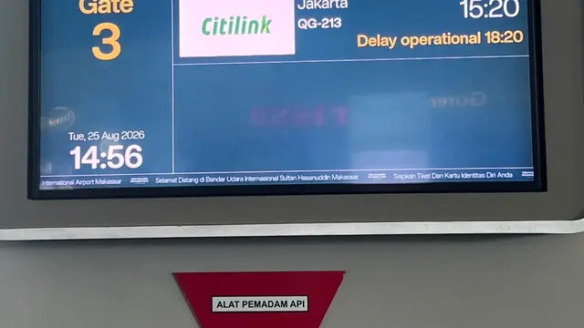 Sejumlah Penerbangan Delay Usai Insiden Pesawat TNI Tergelincir di Bandara Sultan Hasanuddin