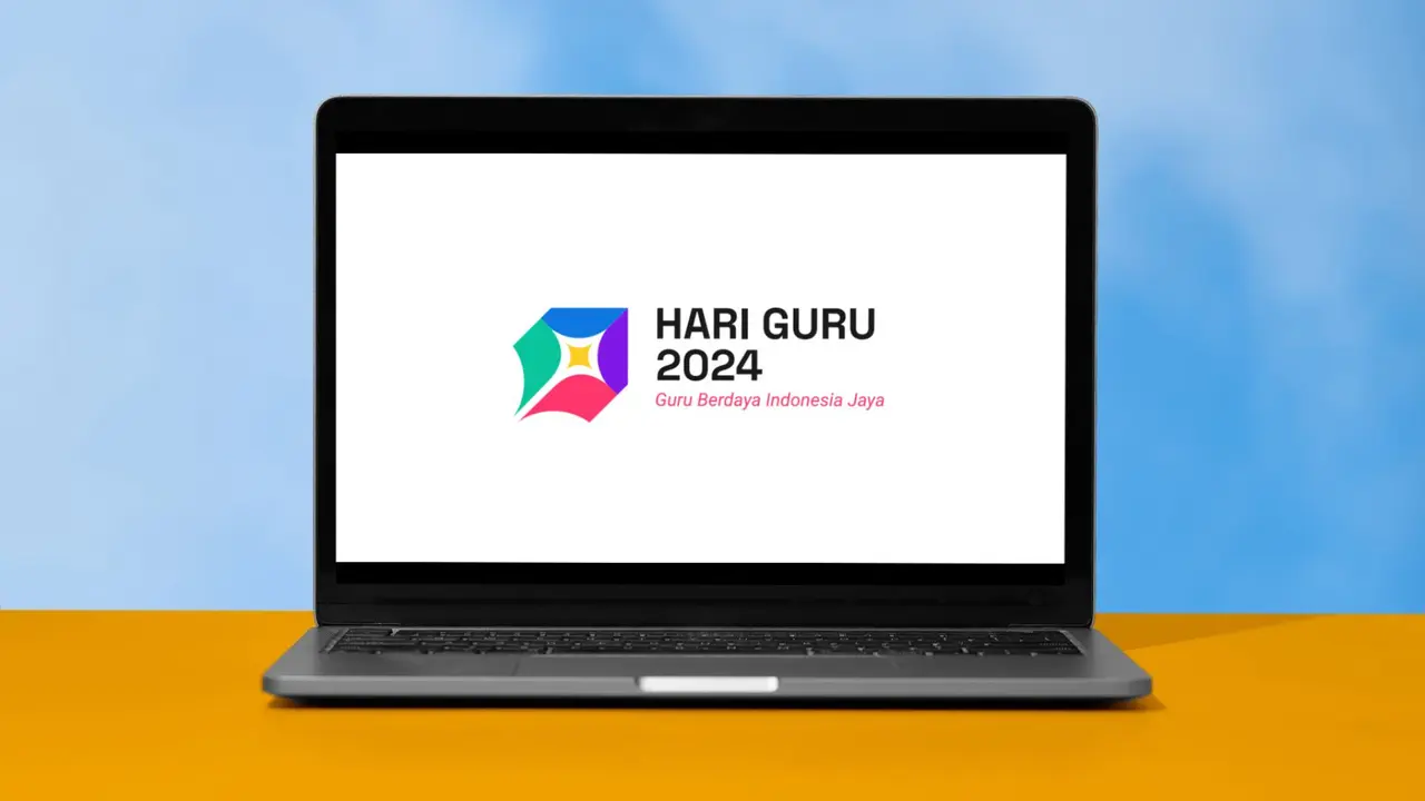 Logo Hari Guru 2024 versi Kemenag RI