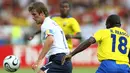 Saat itu, Timnas Inggris tengah menghadapi Ekuador di babak 16 besar. (AFP/Valery Hache)
