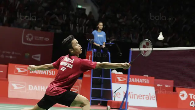 Indonesia Master 2018,Anthony Ginting, Chou Tien Chen