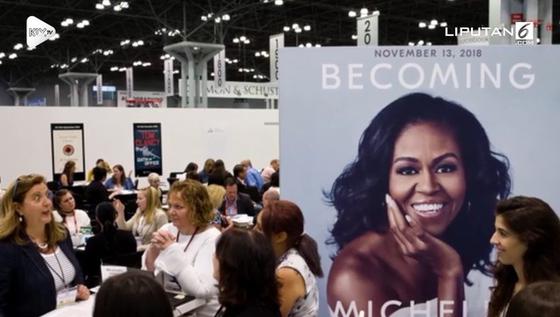 VIDEO: Hanya Sepekan, Buku Michelle Obama Terjual Jutaan Kopi