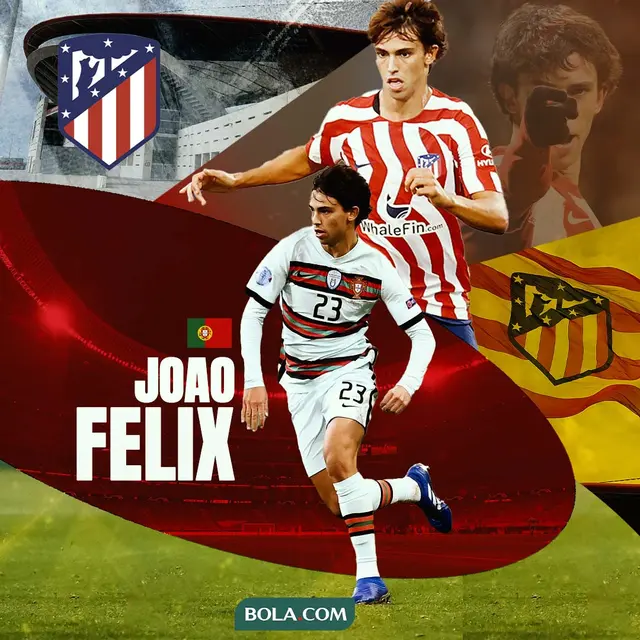 Atletico Madrid - Ilustrasi Joao Felix