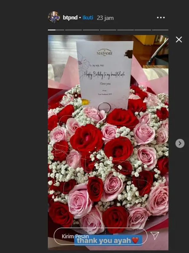 5 Momen Ulang Tahun Puput Nastiti, Ahok Tulis Pesan Romantis