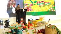 Badan Pangan Nasional meluncurkan Gerakan Pangan Murah (GPM) Serentak Nasional di 342 titik di 301 kabupaten kota di seluruh Indonesia, dalam rangka pengendalian harga pangan jelang Idul Adha 2023.