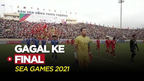 VIDEO: Timnas Indonesia U-23 Gagal Melaju ke Final SEA Games 2021 Usai Telan Kekalahan Melawan Thailand