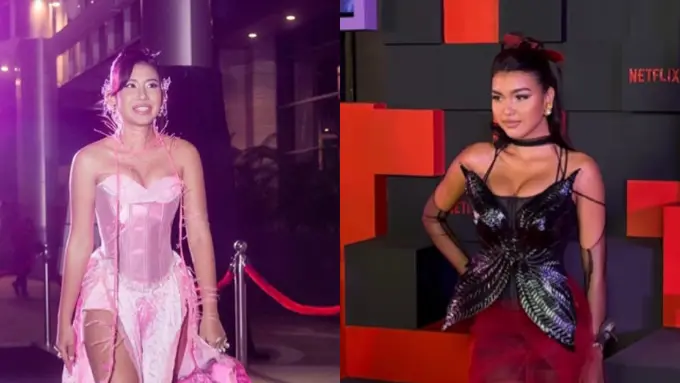 Tampilan Pemain Dear David di Gala Premier