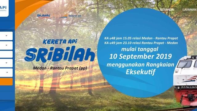 Cara pesan tiket kereta api online melalui website KAI